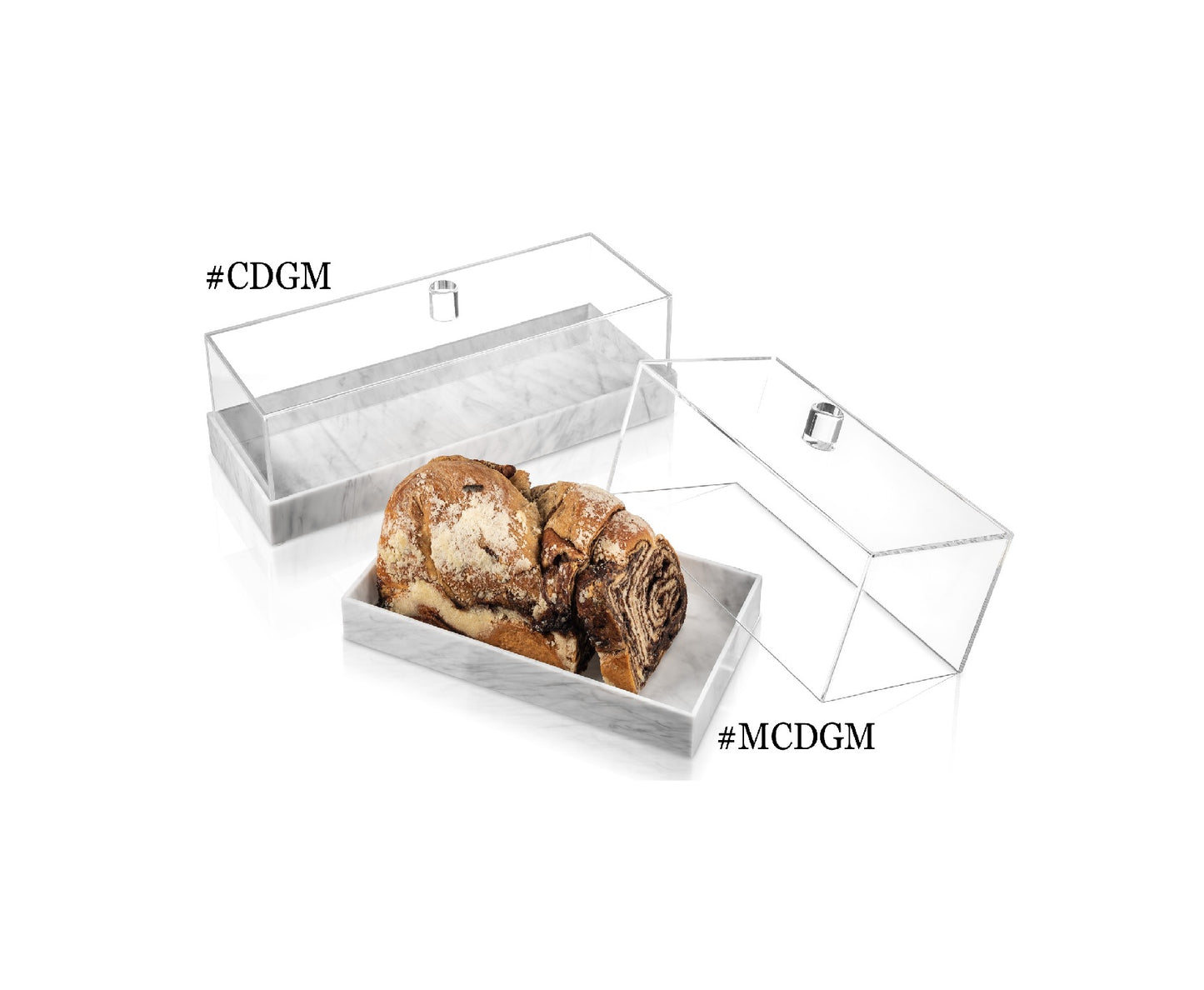 Lucite By Design Marble Cake Displays Limited Time Deal