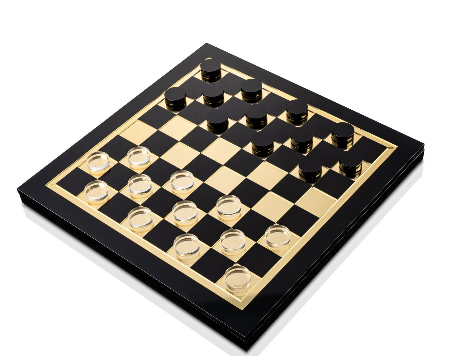 LUXE Chess/Checkers Game Set Limited Time Deal