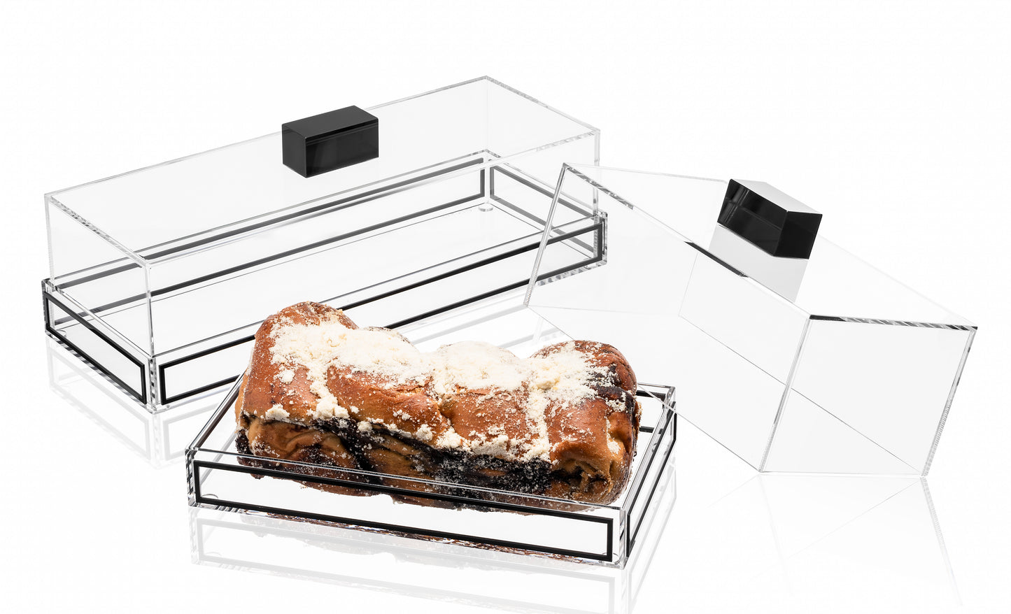Lucite By Design Cake Displays New Border Collection