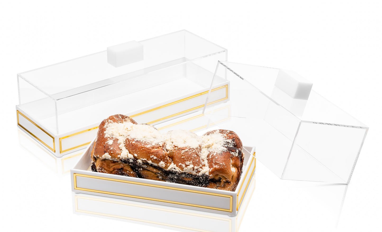 Lucite By Design Cake Displays New Border Collection