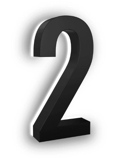Modern Lit up Address numbers
