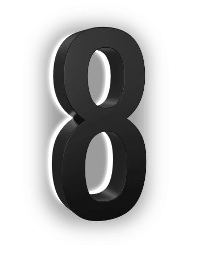 Modern Lit up Address numbers