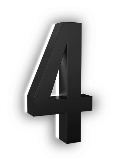 Modern Lit up Address numbers
