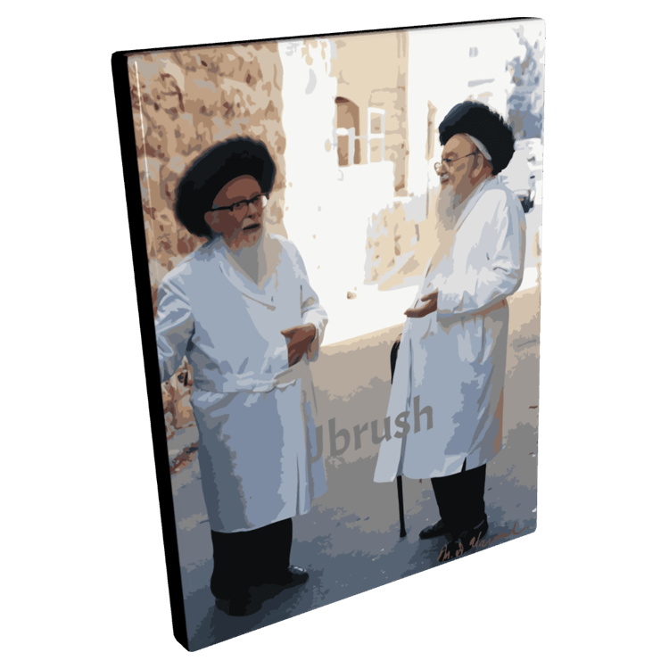 Painting of tzadik