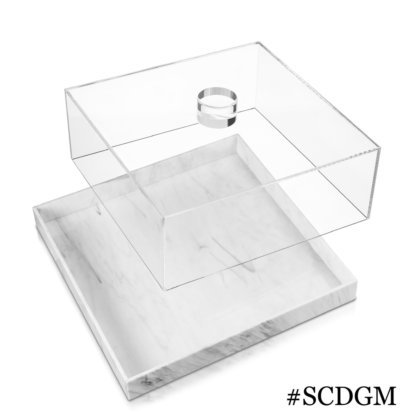 Lucite By Design Marble Cake Displays Limited Time Deal