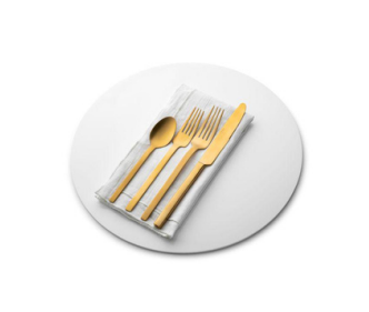 Lucite By Design Round Tabletop Charger