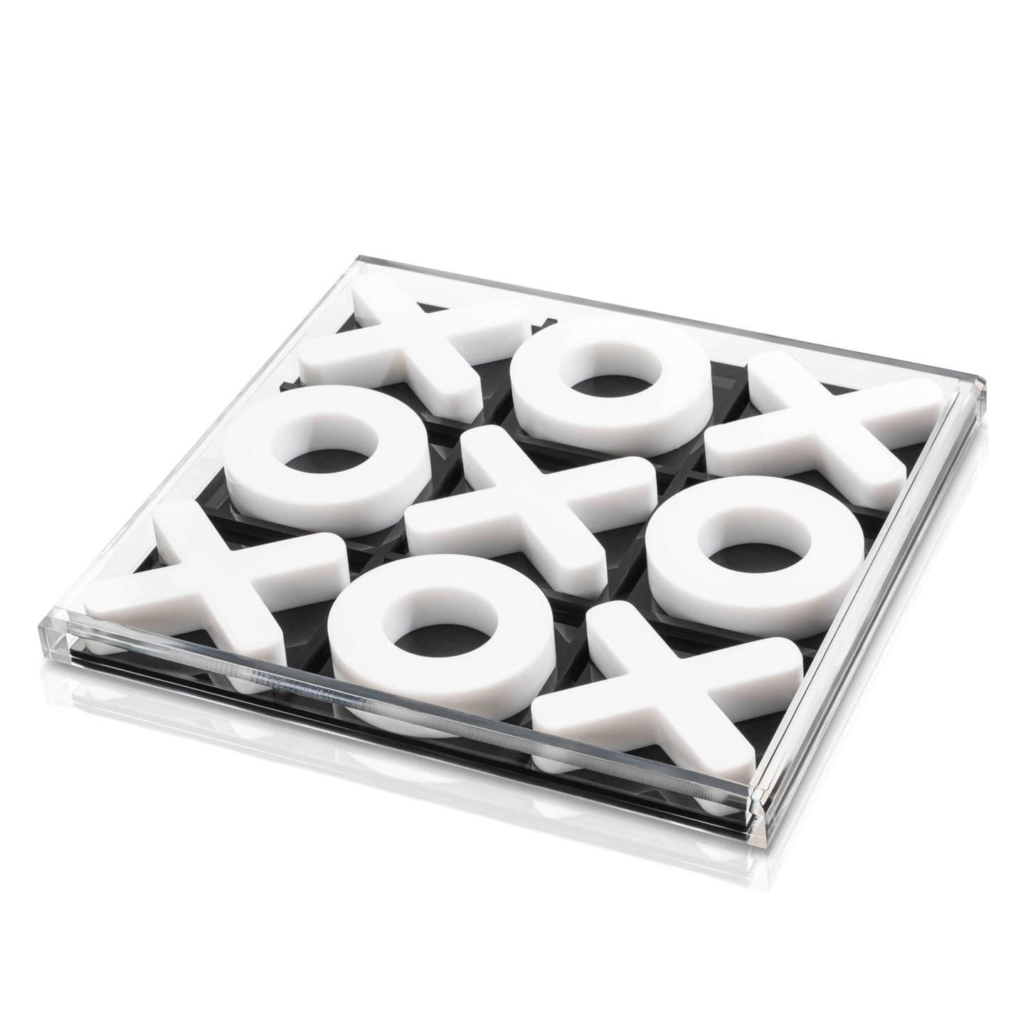 Lucite By Design Tic Tac Toe Game Set Limited Time Deal