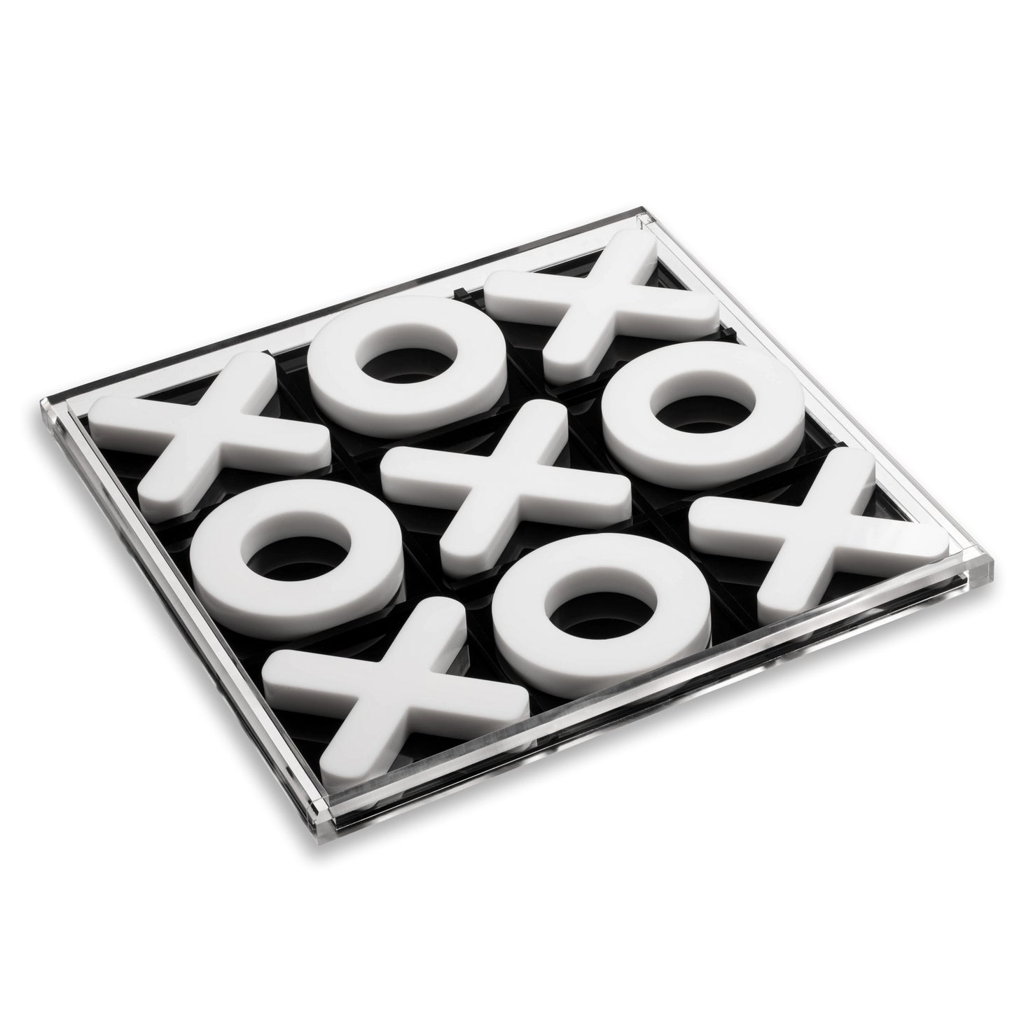 Lucite By Design Tic Tac Toe Game Set Limited Time Deal