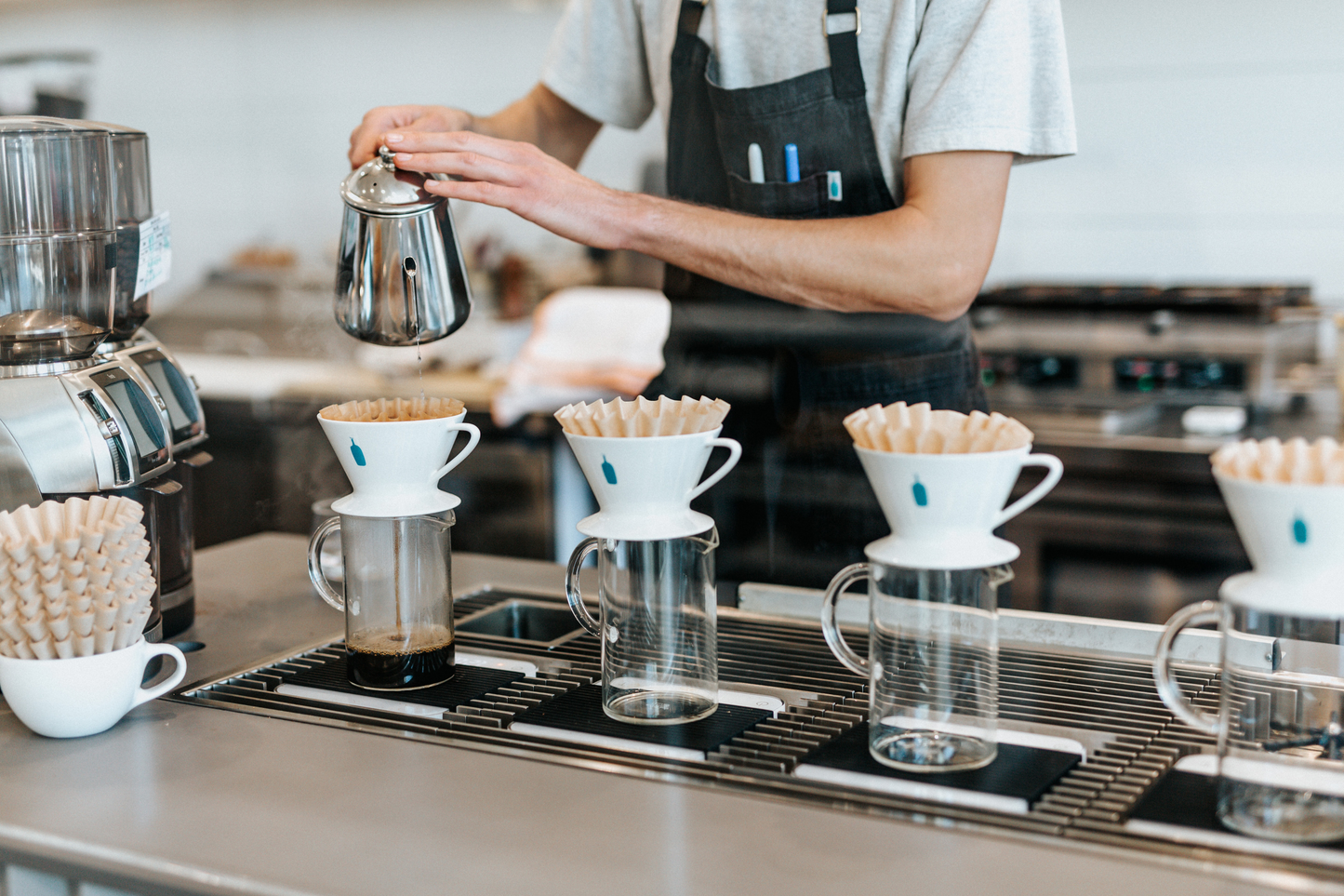 Man Roasting Coffee