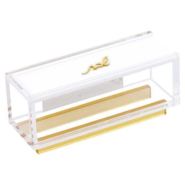 Lucite Matches Box