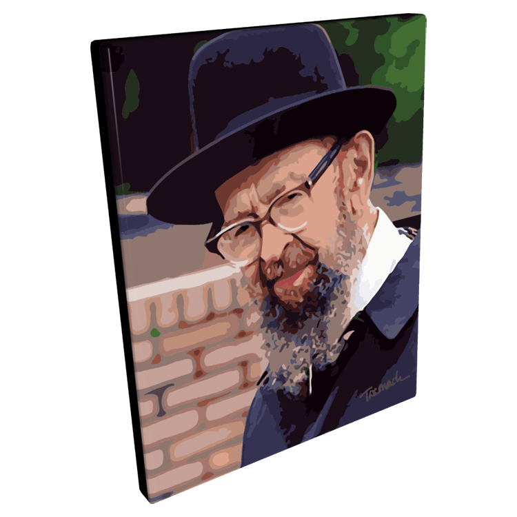 Painting of tzadik