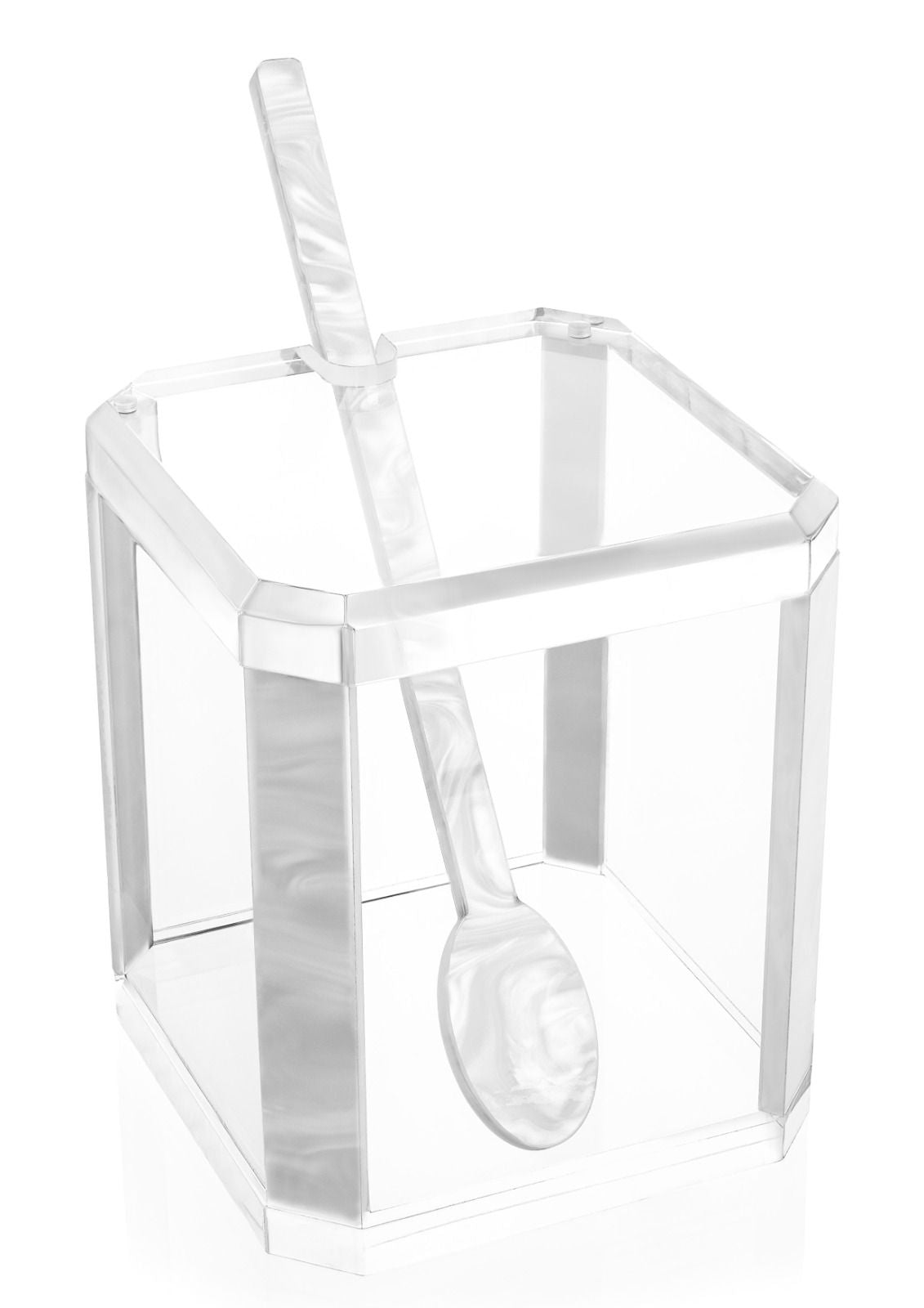 Lucite By Design Honey Honey Dish with Spoon Limited Time Deal