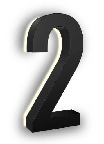 Modern Lit up Address numbers
