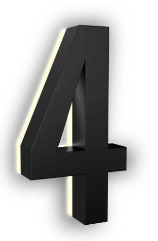 Modern Lit up Address numbers