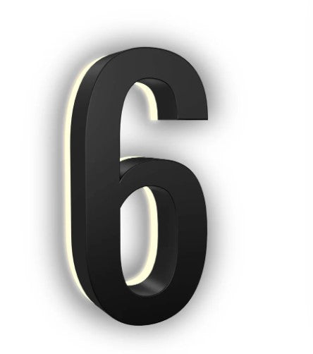 Modern Lit up Address numbers
