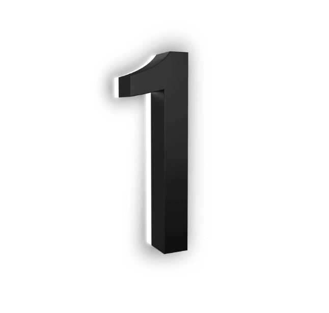 Modern Lit up Address numbers