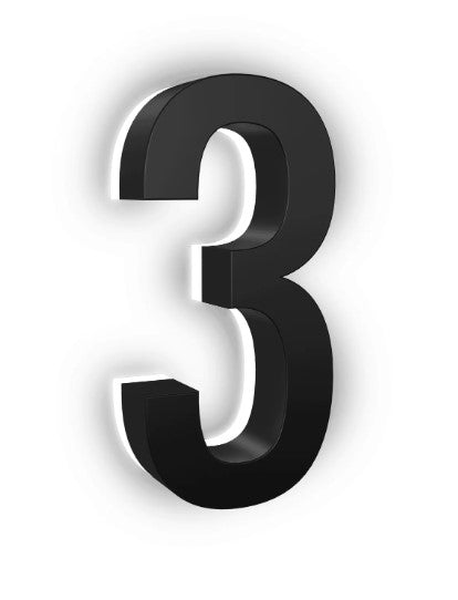 Modern Lit up Address numbers