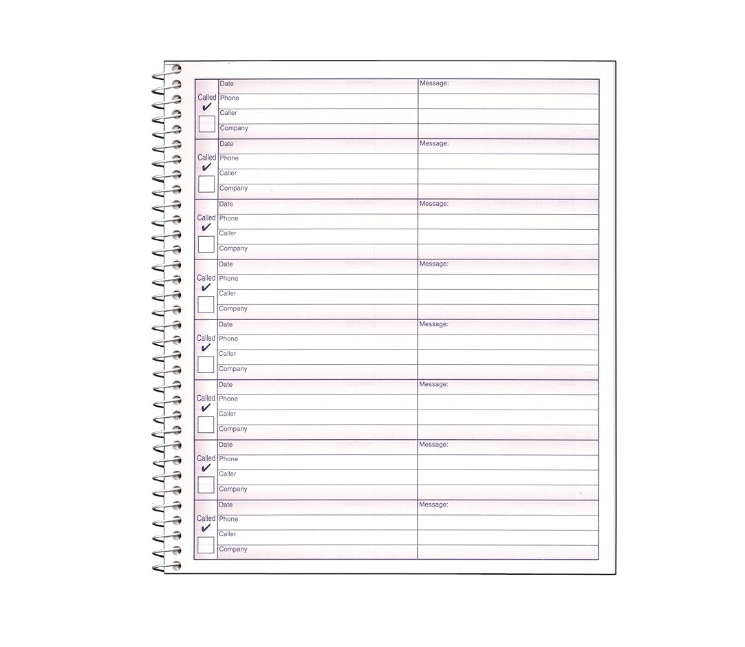 Voicemail log